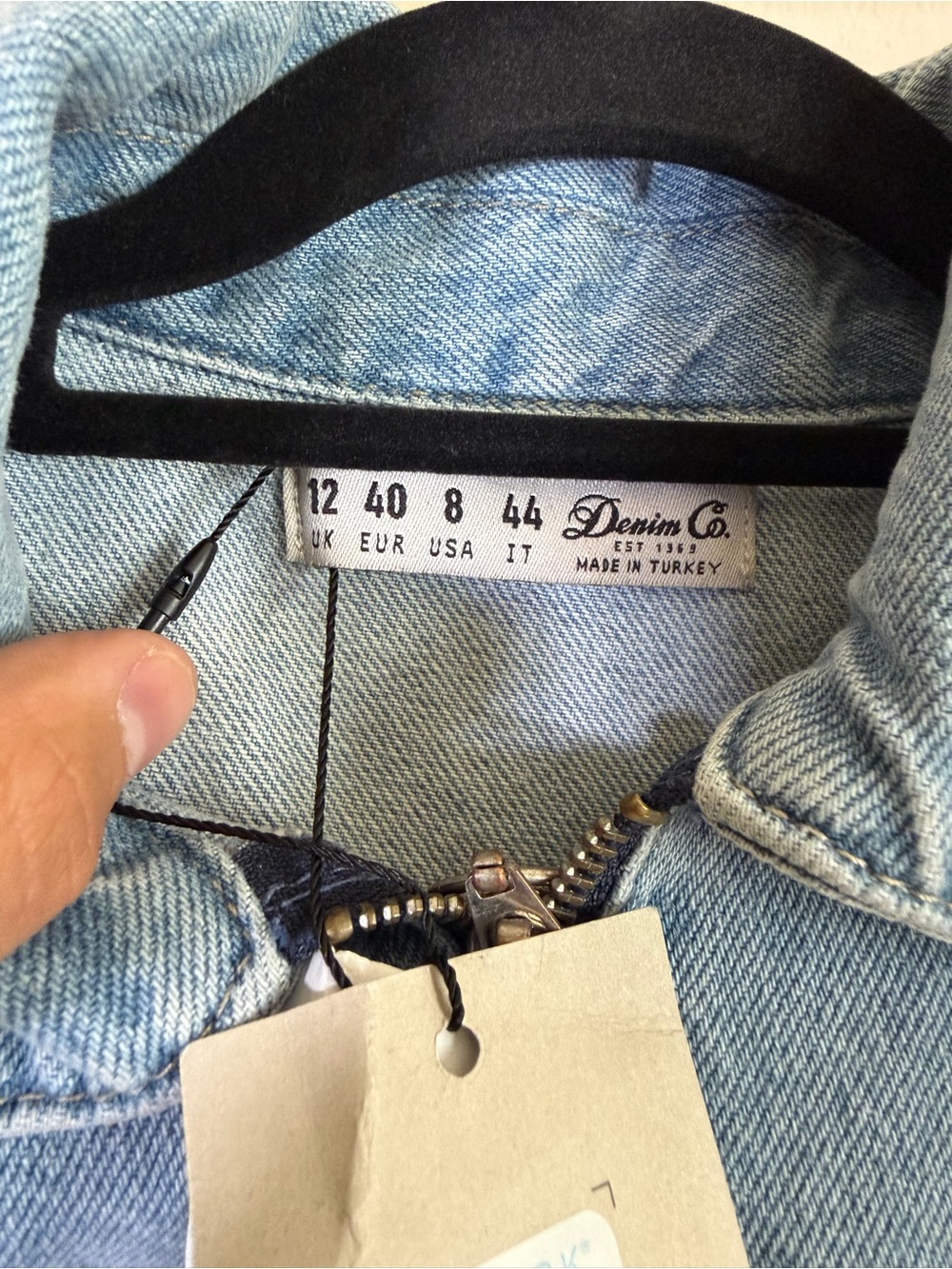 Primark Denim Co. Full-Zip Mini Dress - Picture 5 of 6